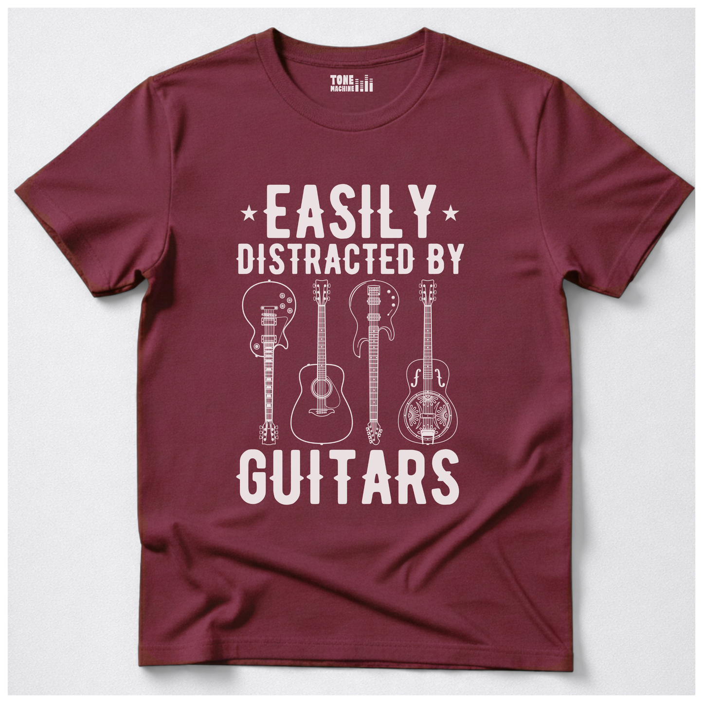 Easily Distracted By Guitars T-Shirt