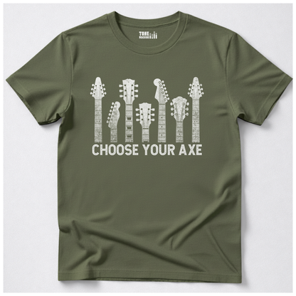 Choose Your Axe Guitar T-Shirt