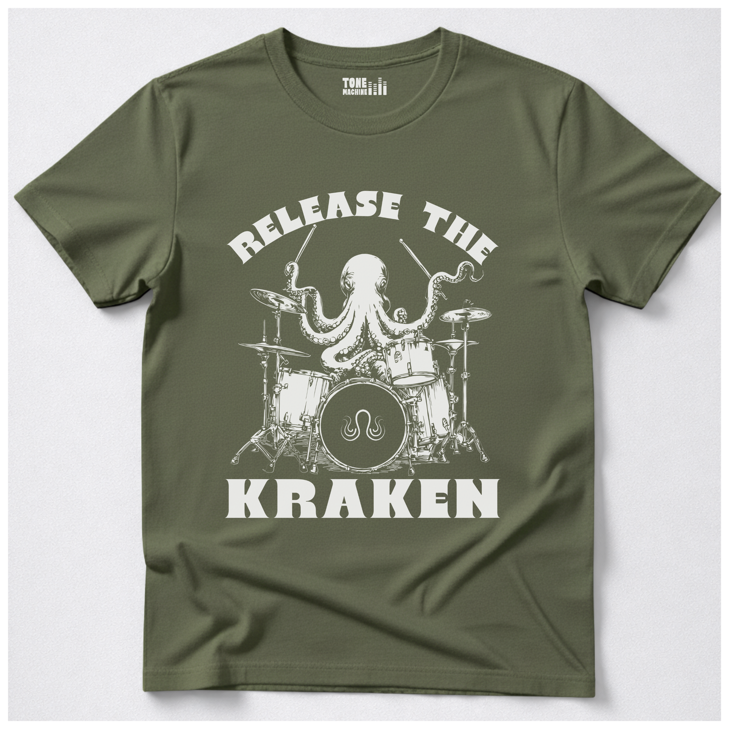 Release The Kraken Drum T-Shirt