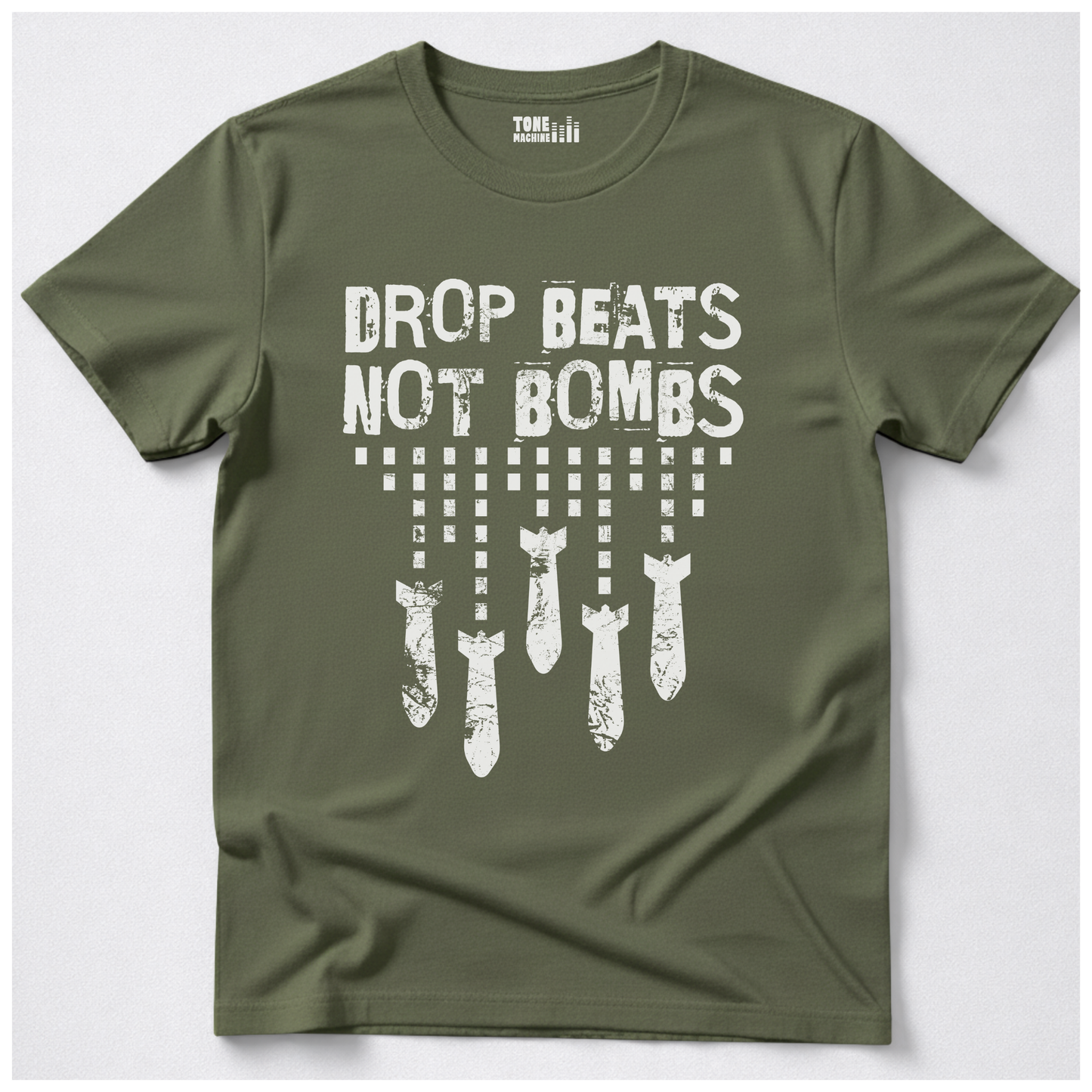 Drop Beats Not Bombs DJ T-Shirt