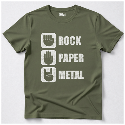 Rock Paper Metal T-Shirt