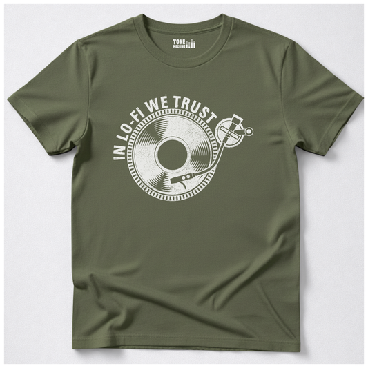 In Lo-Fi We Trust Vinyl T-Shirt