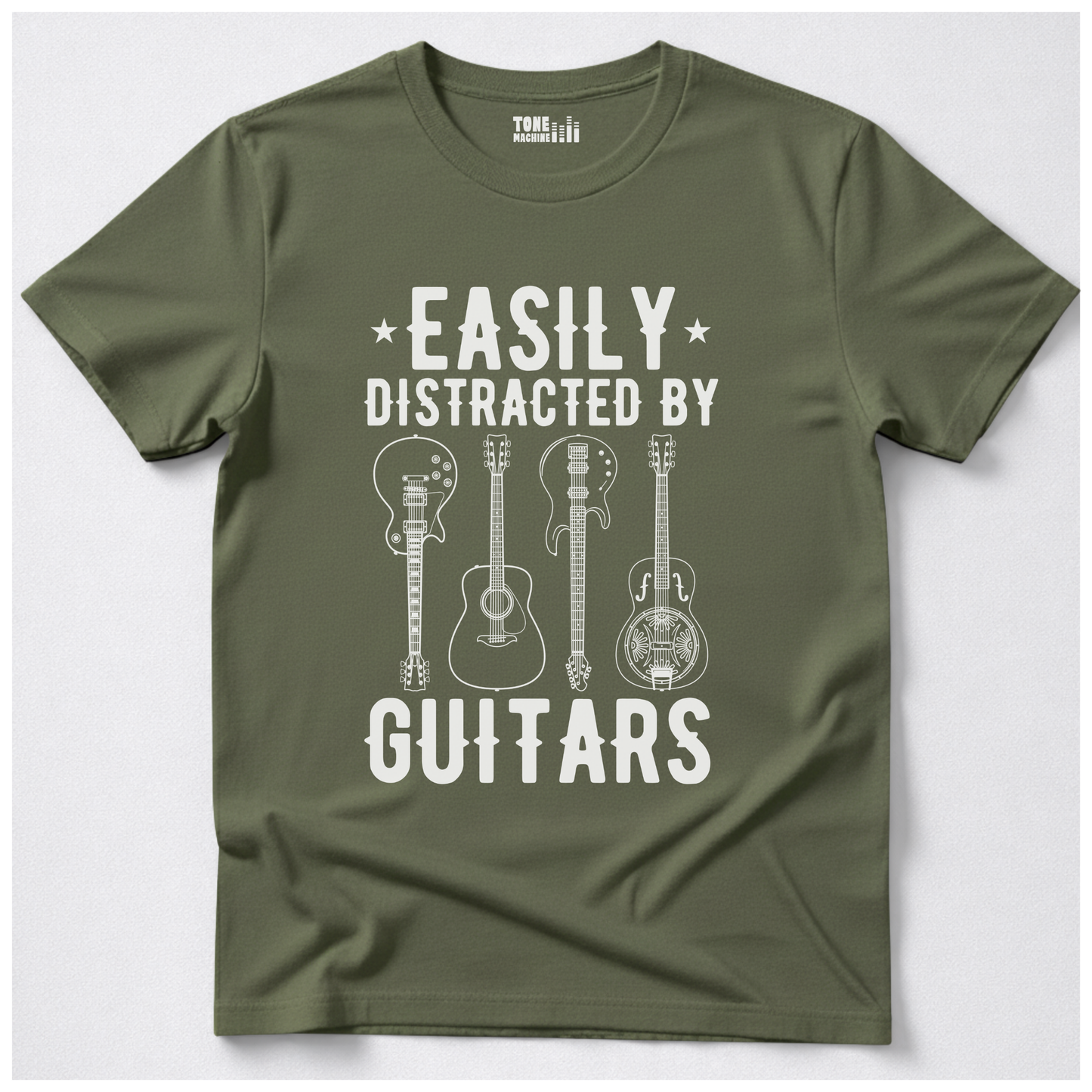 Easily Distracted By Guitars T-Shirt