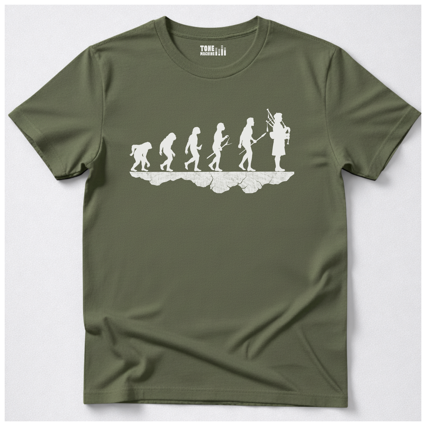 Bagpiper Evolution T-Shirt