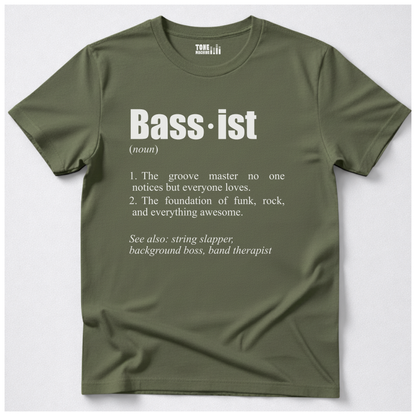 Bassist Definition T-Shirt