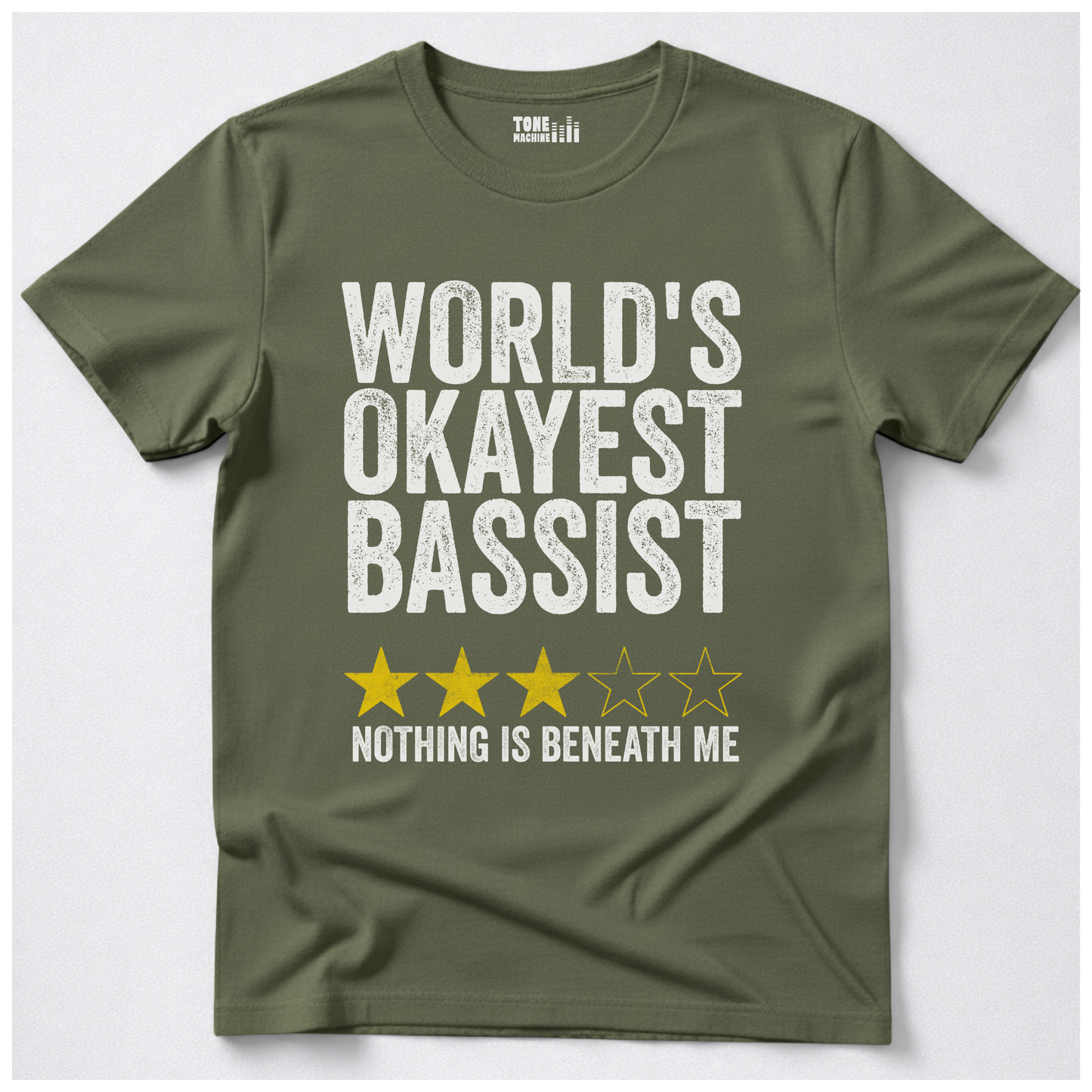 World's Okayest Bassist T-Shirt
