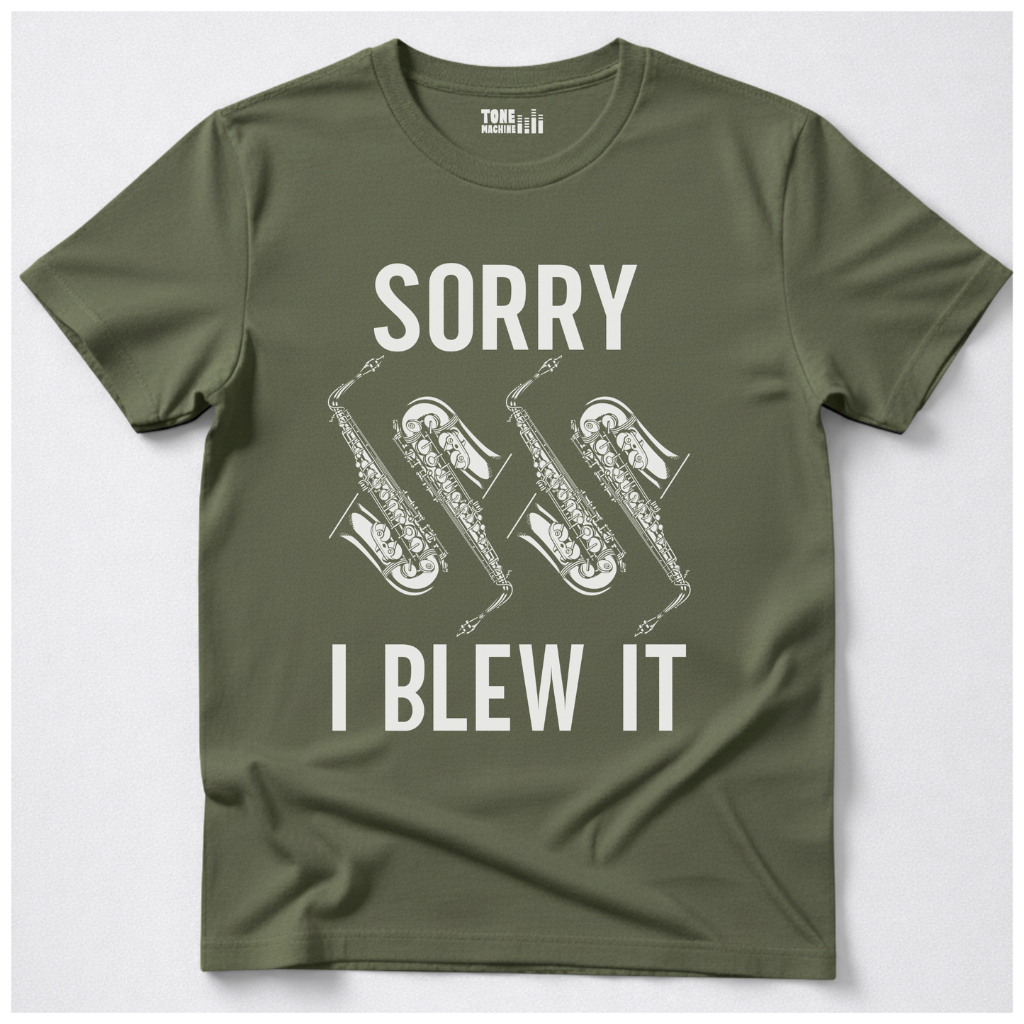 Sorry I Blew It Saxophone T-Shirt