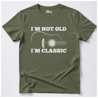 I'm Not Old I'm Classic Guitar T-Shirt