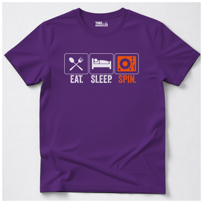 Eat Sleep Spin DJ T-Shirt