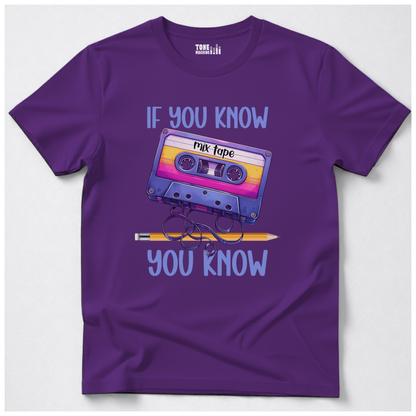 If You Know You Know Cassette Retro T-Shirt