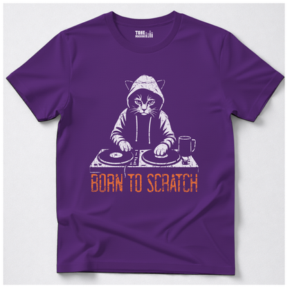 Born To Scratch DJ T-Shirt