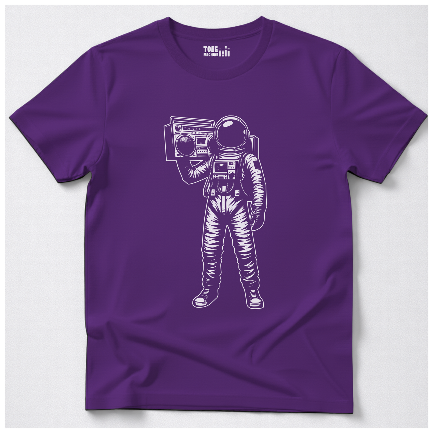 Bass In Orbit Retro T-Shirt
