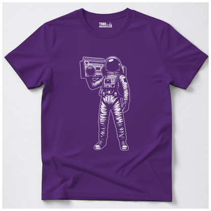 Bass In Orbit Retro T-Shirt