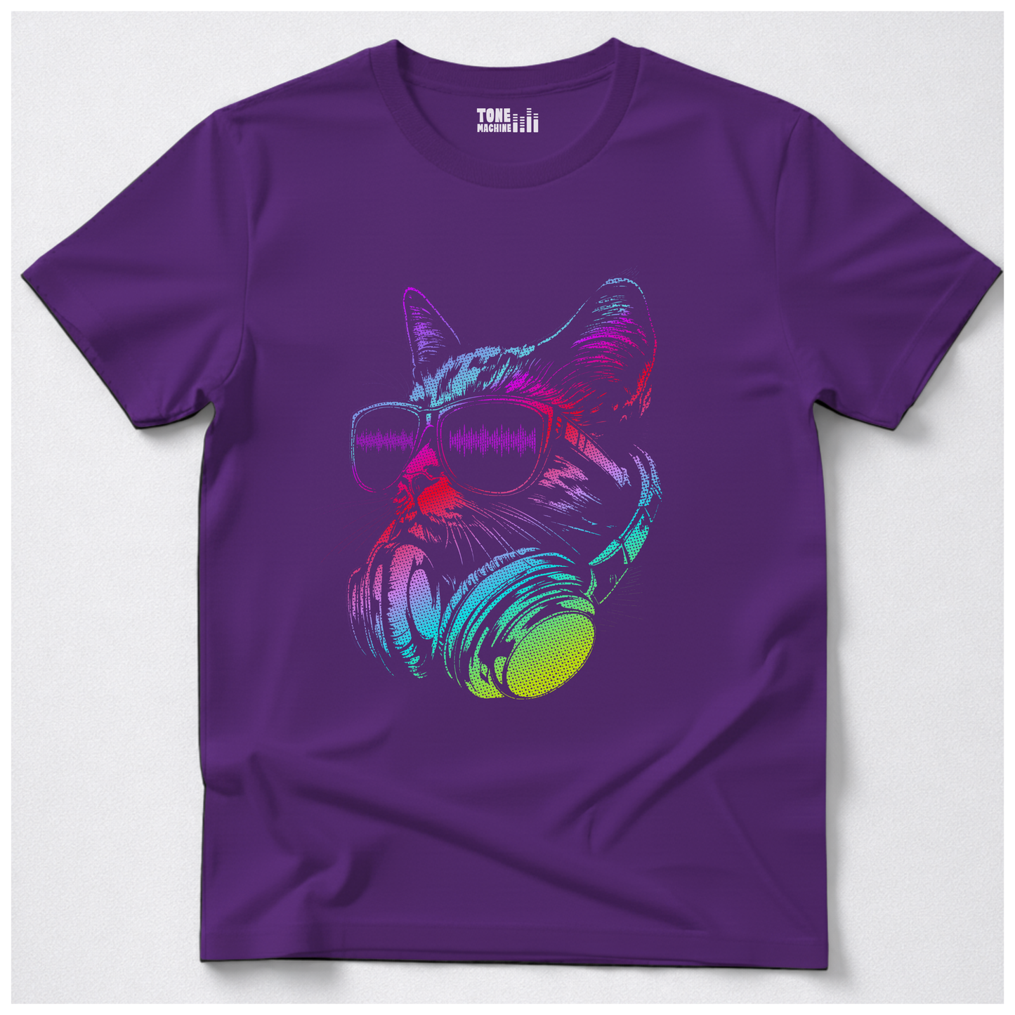 Raver Cat DJ T-Shirt