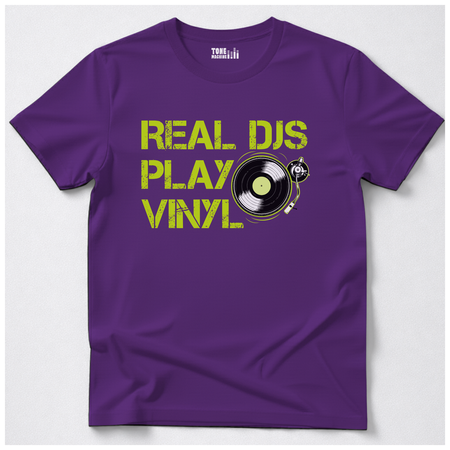 Real DJs Play Vinyl T-Shirt
