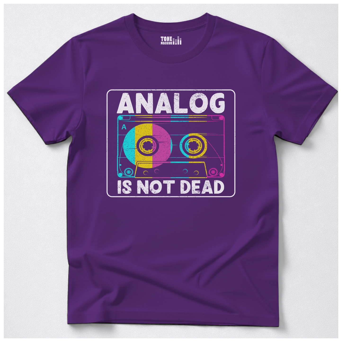 Analog Is Not Dead Cassette Retro T-Shirt
