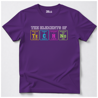 The Elements Of Techno DJ T-Shirt