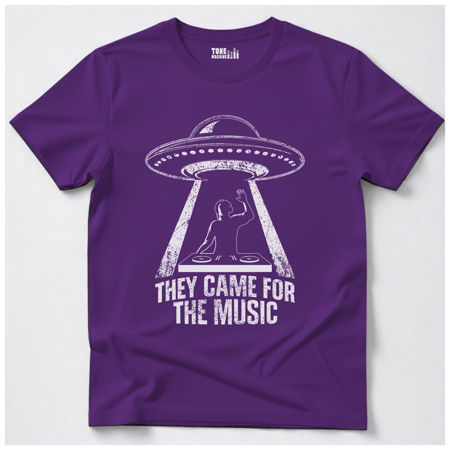 They Came For The Music DJ T-Shirt