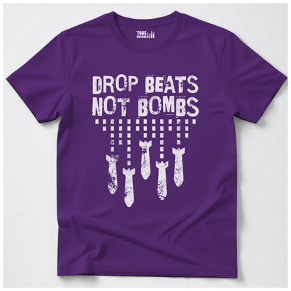 Drop Beats Not Bombs DJ T-Shirt