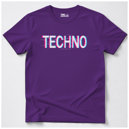 Techno Glitch DJ T-Shirt