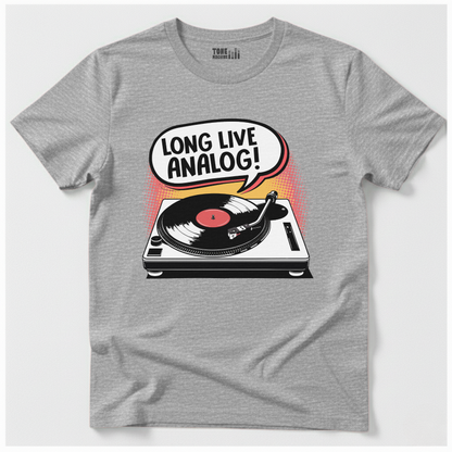 Long Live Analog Vinyl T-Shirt