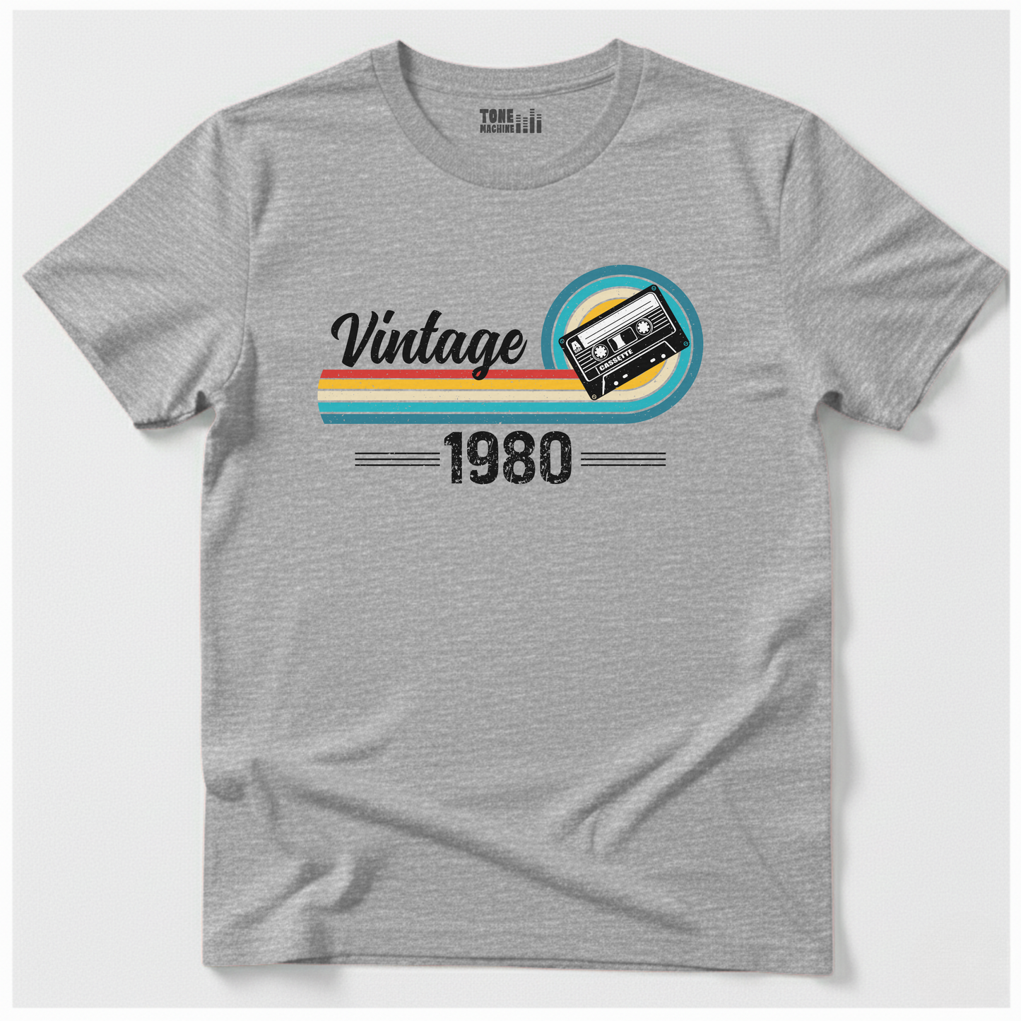 Vintage 1980 Cassette Retro T-Shirt