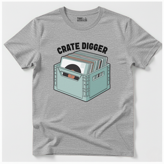 Crate Digger Vinyl T-Shirt