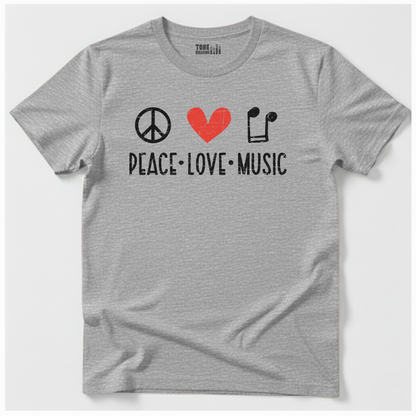 Peace Love Music T-Shirt