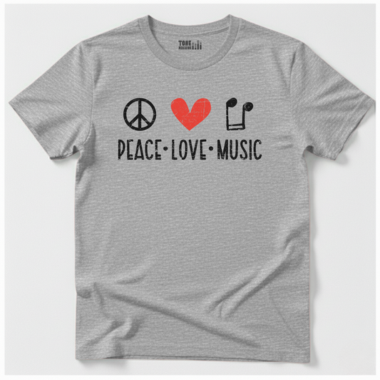 Peace Love Music T-Shirt