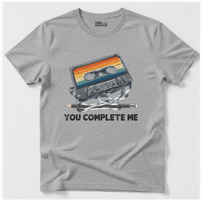 You Complete Me Cassette Retro T-Shirt