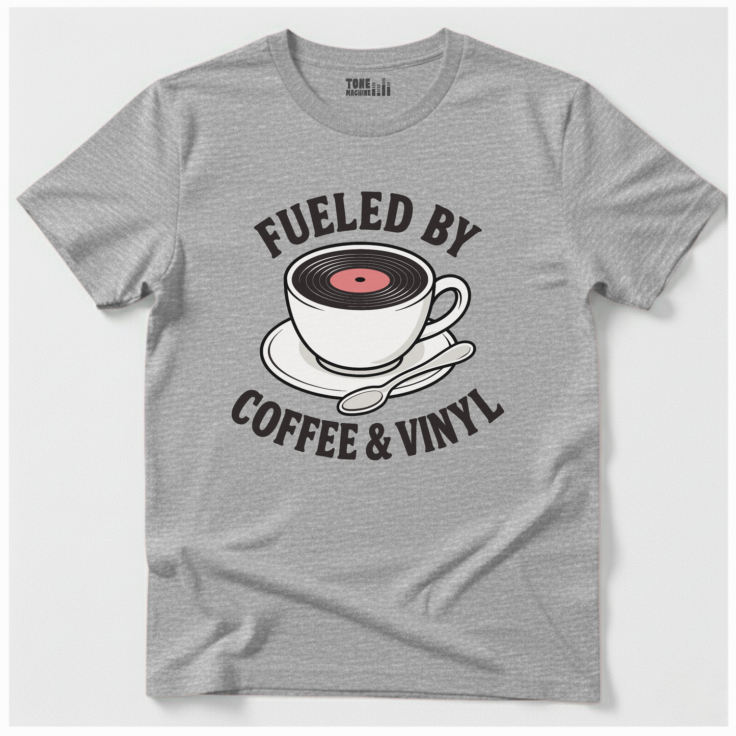 Fueled By Coffee And Vinyl T-Shirt