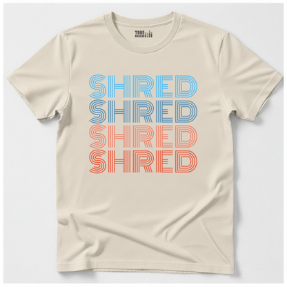 Shred Repeat Guitar T-Shirt