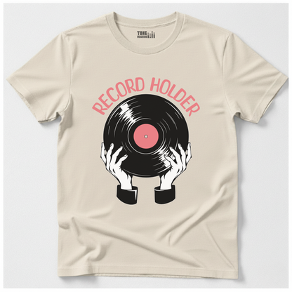 Record Holder Vinyl T-Shirt