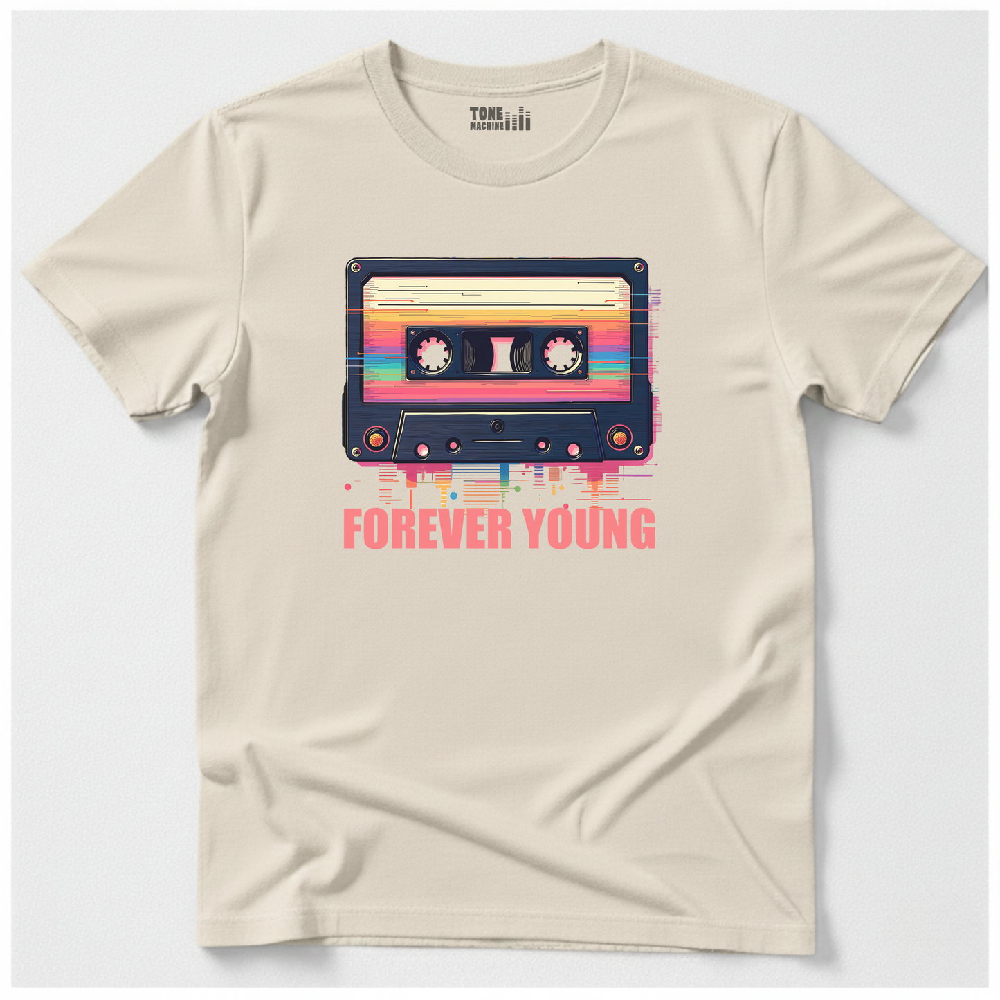 Forever Young Cassette Retro T-Shirt
