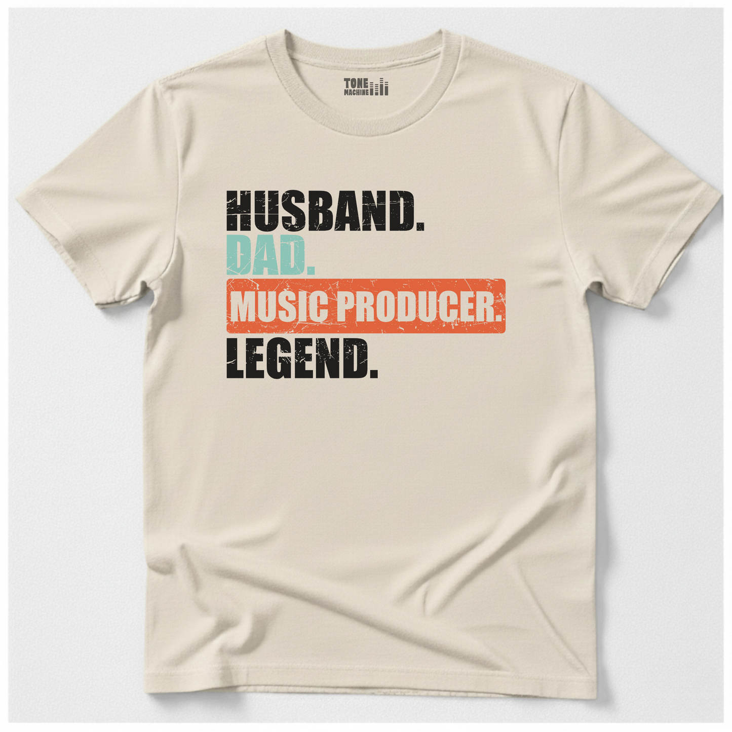 Husband Dad Music Producer Legend T-Shirt