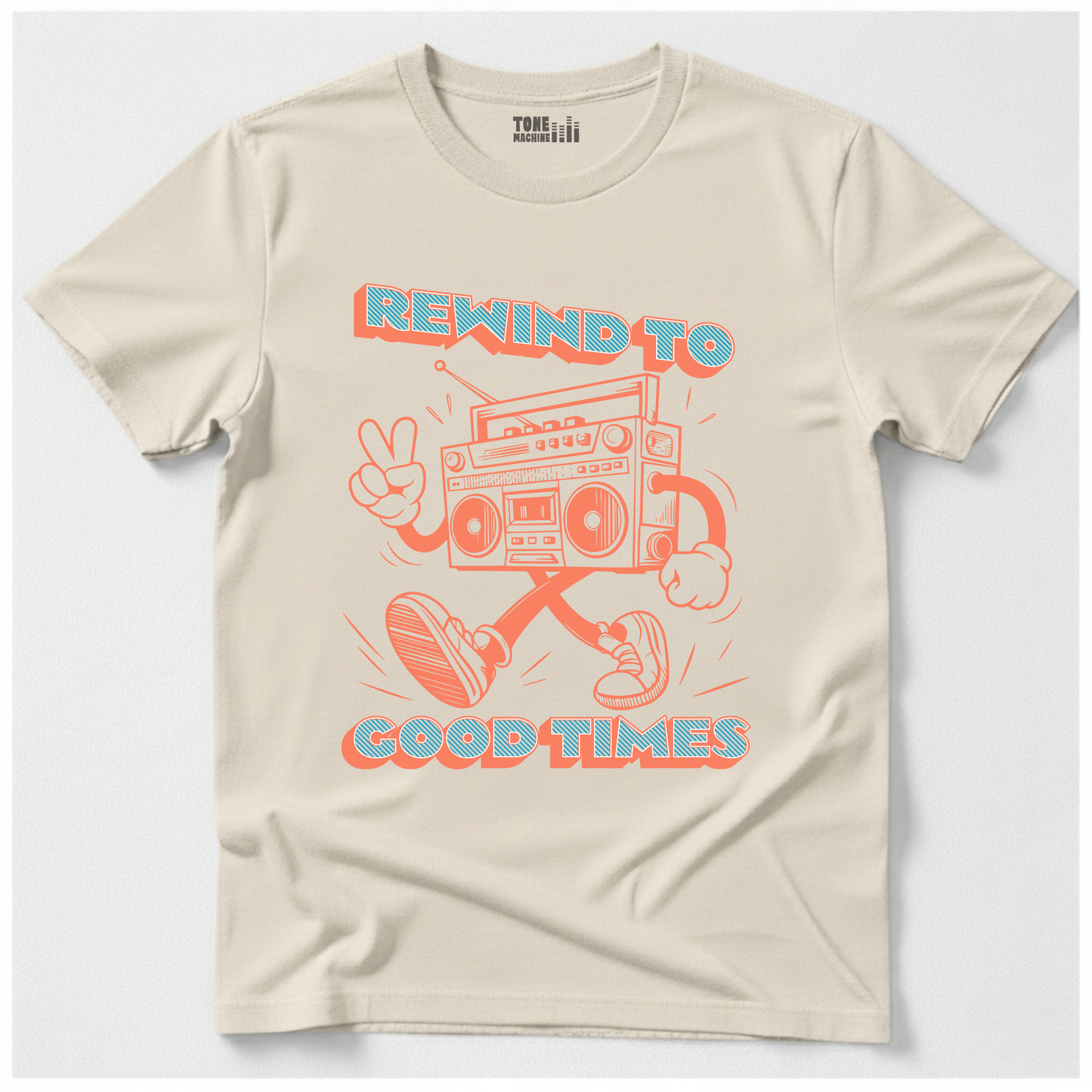 Rewind To Good Times Retro T-Shirt