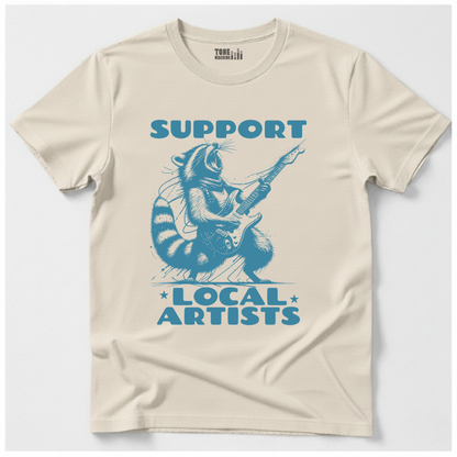 Support Local Artists Guitar T-shirt