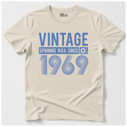 Spinning Wax Since 1969 Vinyl T-Shirt